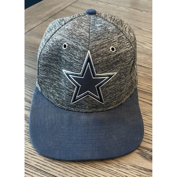 Dallas Cowboys Hat New Era 9Fifty Snapback gray heather star HTF retired - Picture 1 of 6
